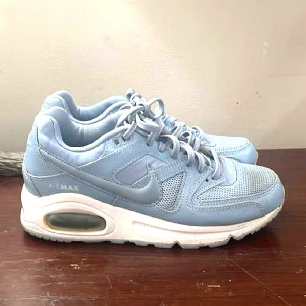Nike Air Max Command Blue Gray Women's Size 6.5 Athletic Running Shoes